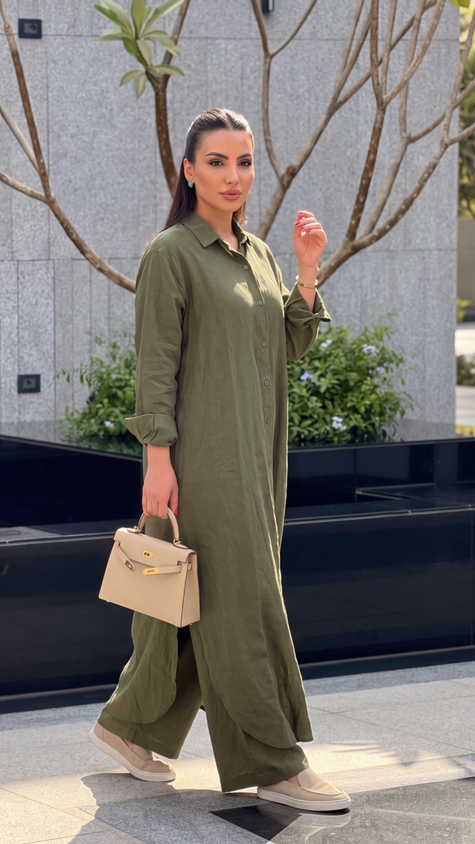Hunter Green Co-Ord Set