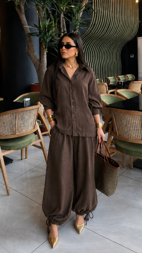 Brown Co-Ord Set