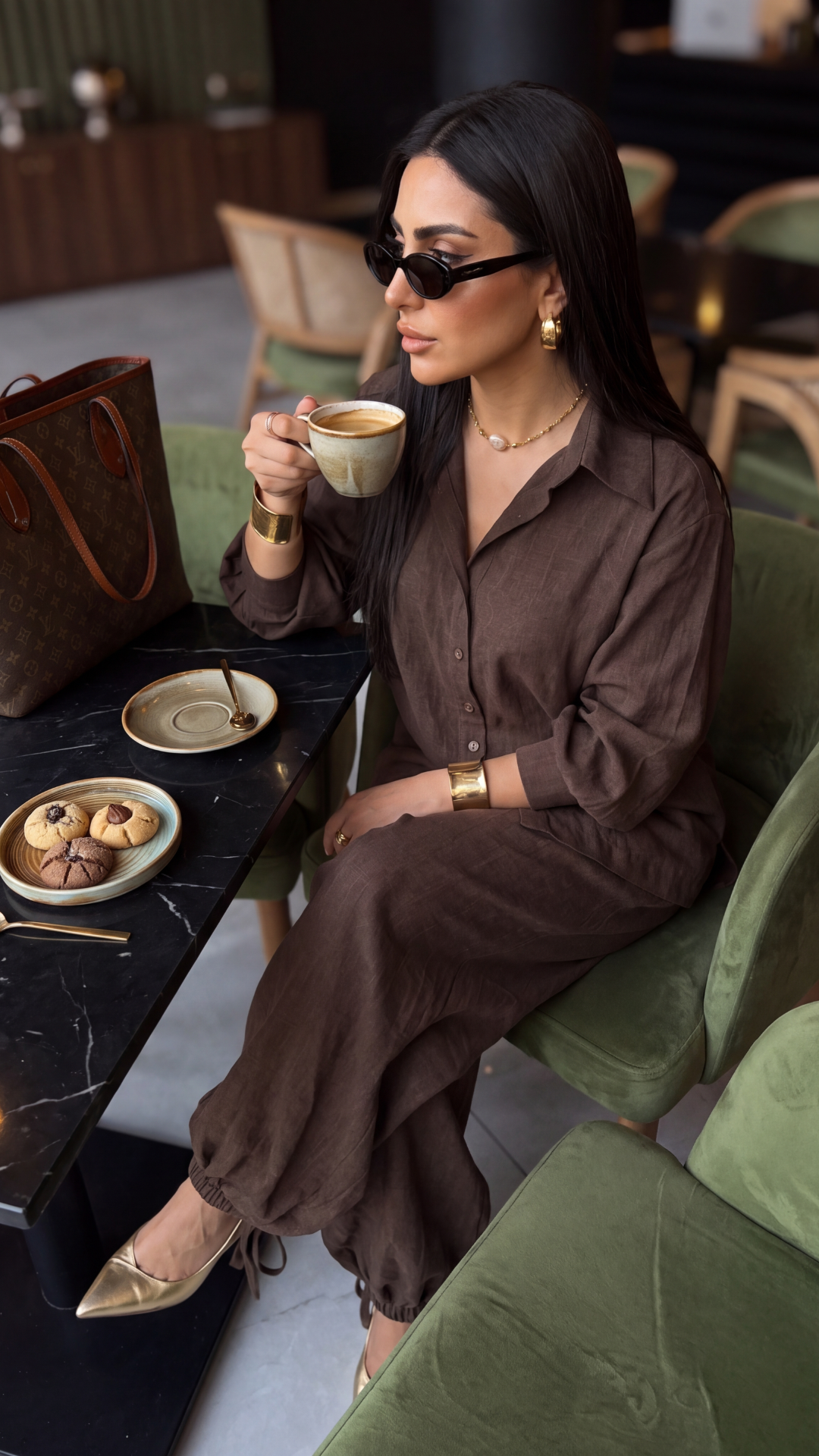 Brown Co-Ord Set
