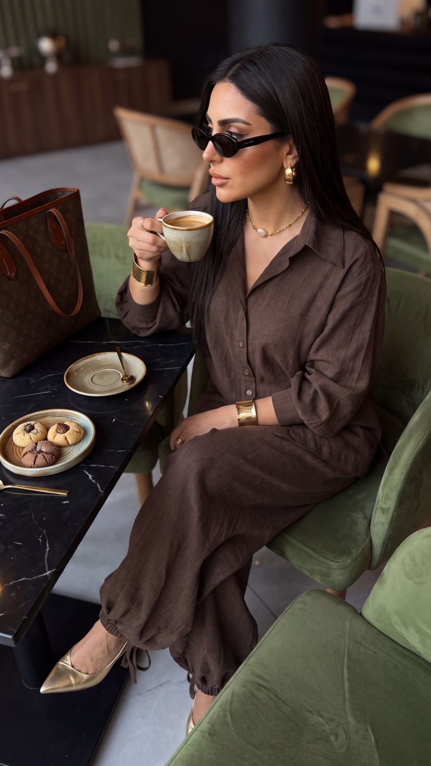 Brown Co-Ord Set