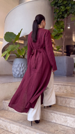 Deep Maroon Co-Ord Set