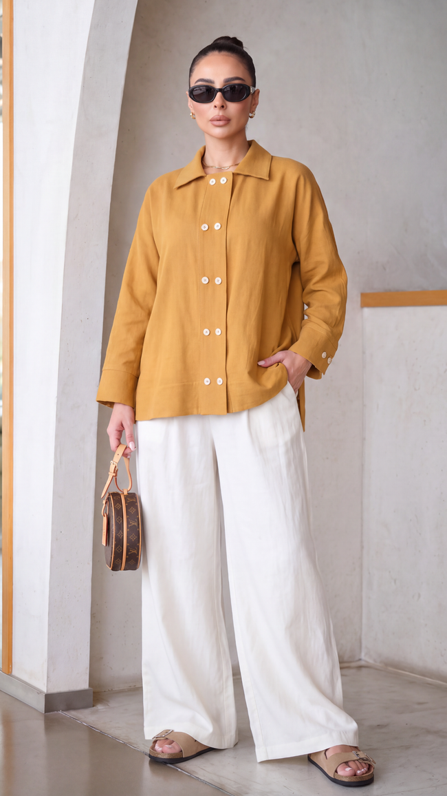 Orche Yellow Co-Ord Set