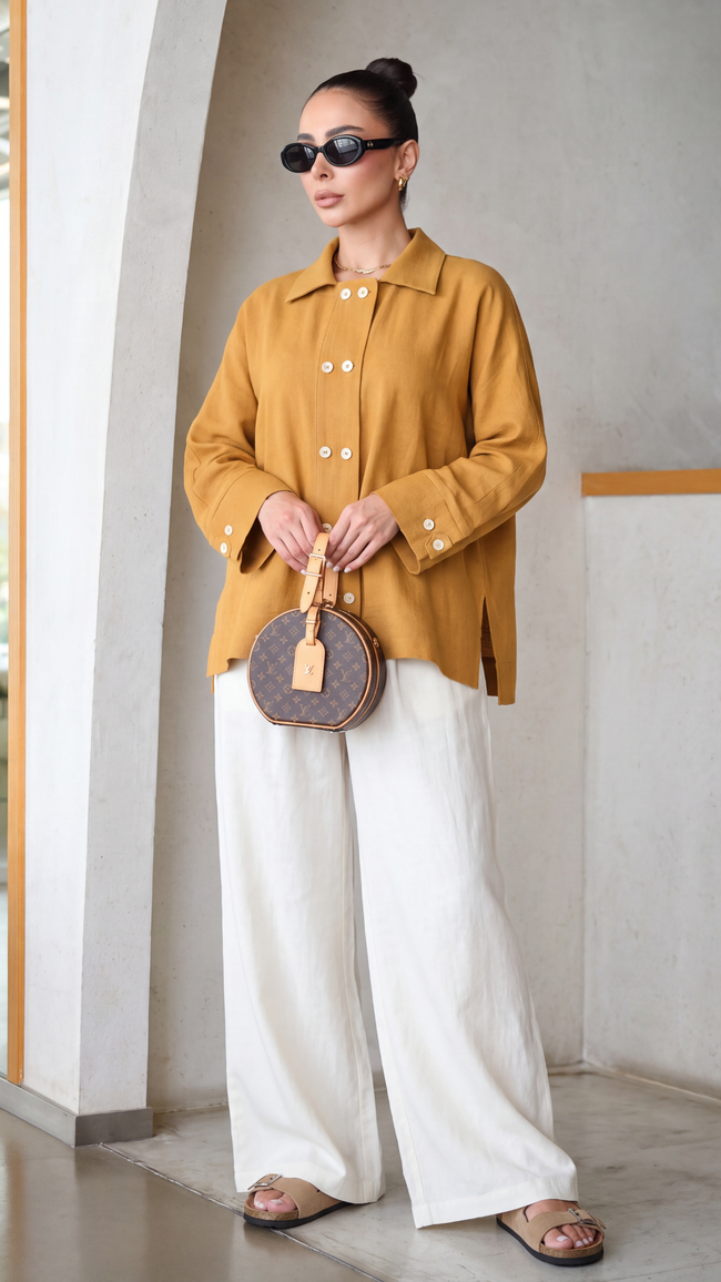 Orche Yellow Co-Ord Set